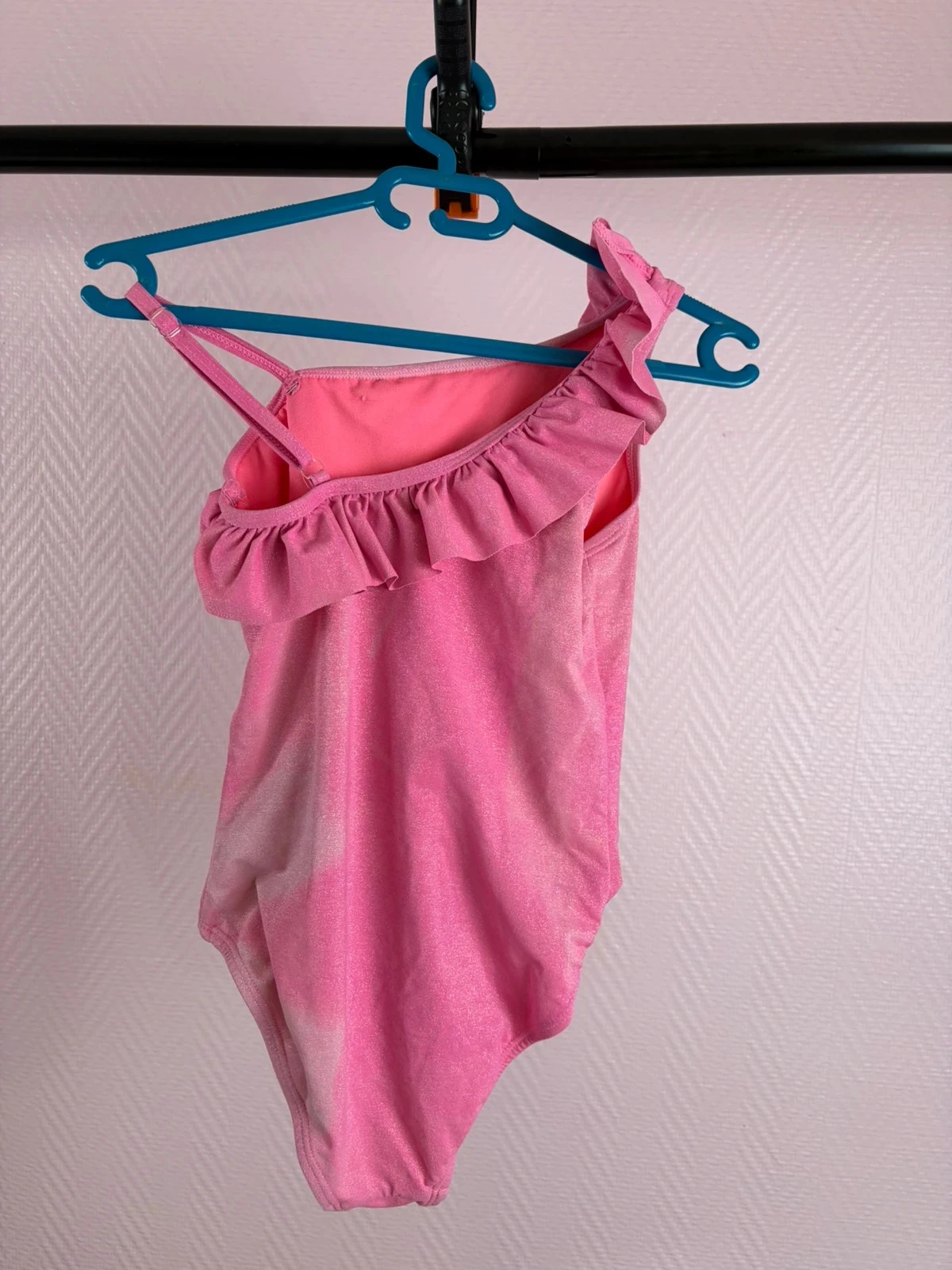 Zwembroek voor meisjes, Tape à l'üeil maat acht jaar – photo 3